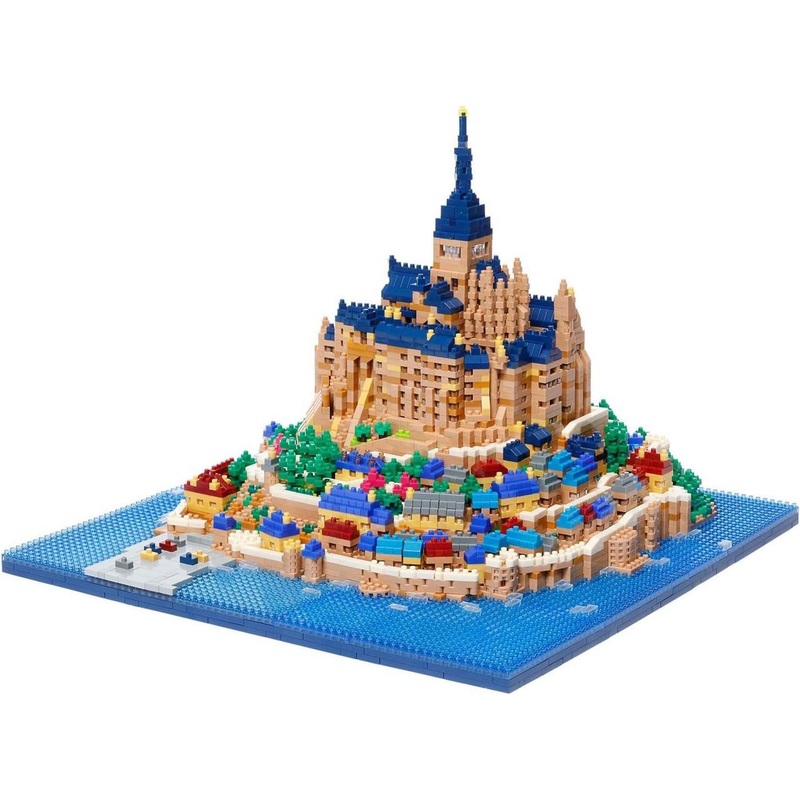 Kawada Nanoblock Mont Saint Michel Deluxe Edition Max