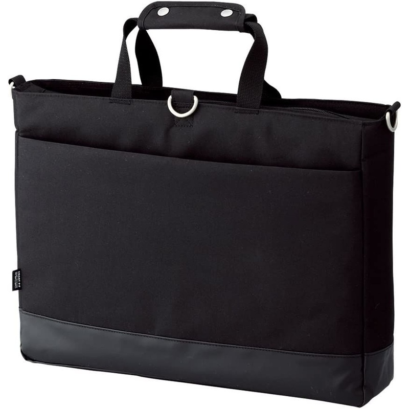 LIHIT LAB. SMART FIT ACTACT Carrying Bag Horizontal Type (Black)