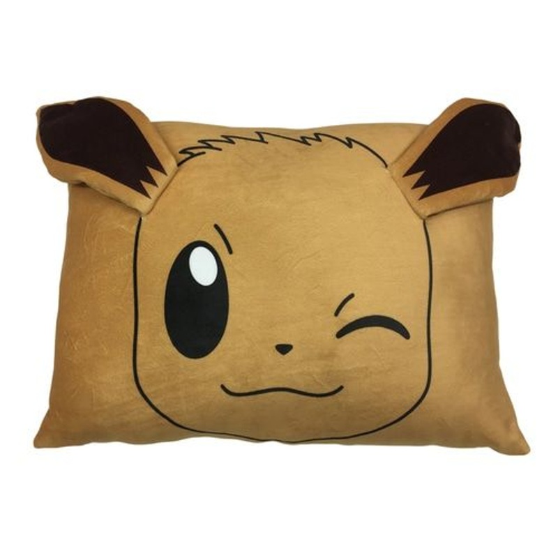 Pokemon Center Original Die-Cut Mochi Mochi Soft Cushion Pillow Eevee
