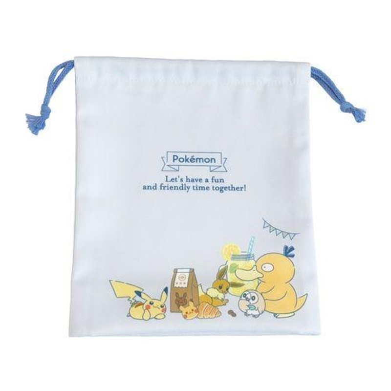 Pokemon Center Original Drawstring Bag Psyduck (Nakayoshi Sweets)