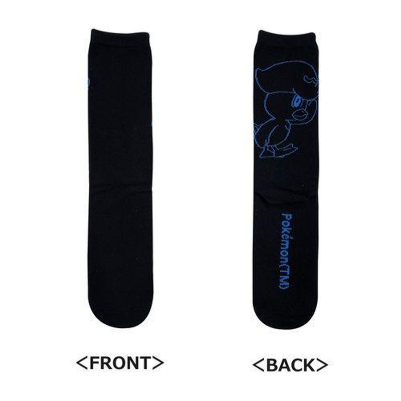 Pokemon Center Original High Socks Quaxly Black (25~27cm)