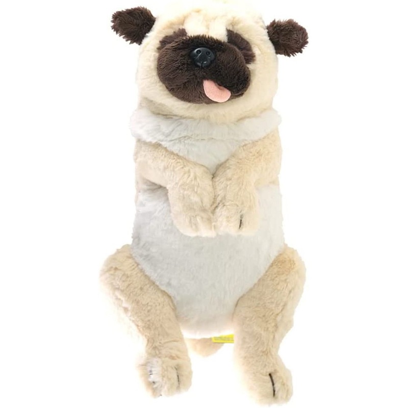 Sunlemon Plush Doll Knee Dog Suyasuya Sleeping Pug