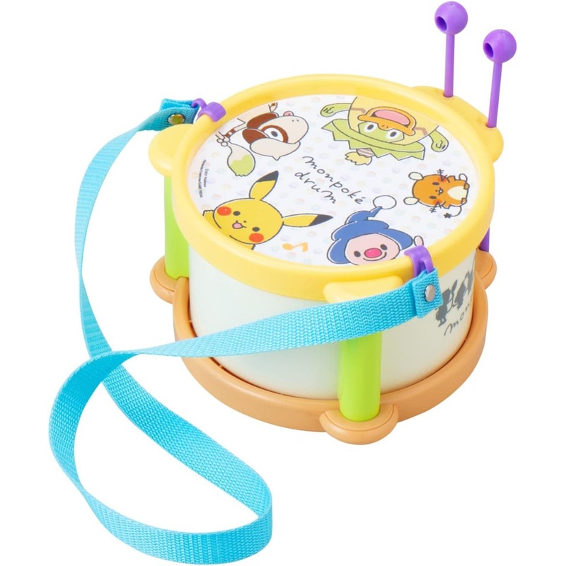 Toy Royal Monpoke Drum with Drumsticks Toy Pikachu and Friends