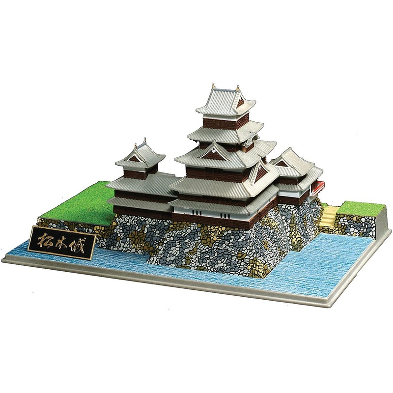 Doyusha JJ9 Japanese Matsumoto Castle 1/430 Scale Plastic Model