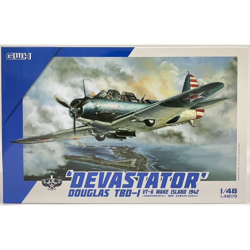 Great Wall Hobby 1/48 TBD-1 Devastator VT-6 Wake Island 1942 Plastic Model