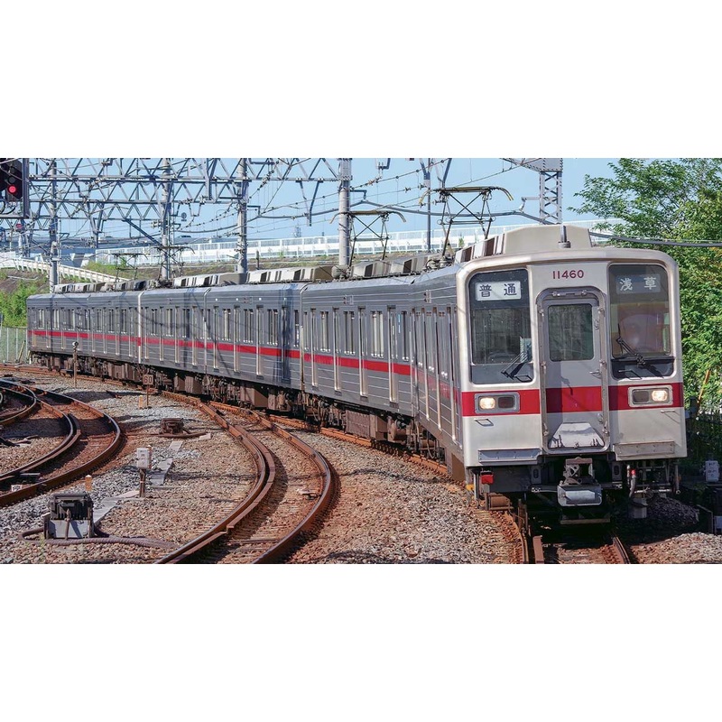 Greenmax 31590 Tobu Type 10030 (10050/Tobu Skytree Line/Destination Lighting) 4 Cars Set (N scale)