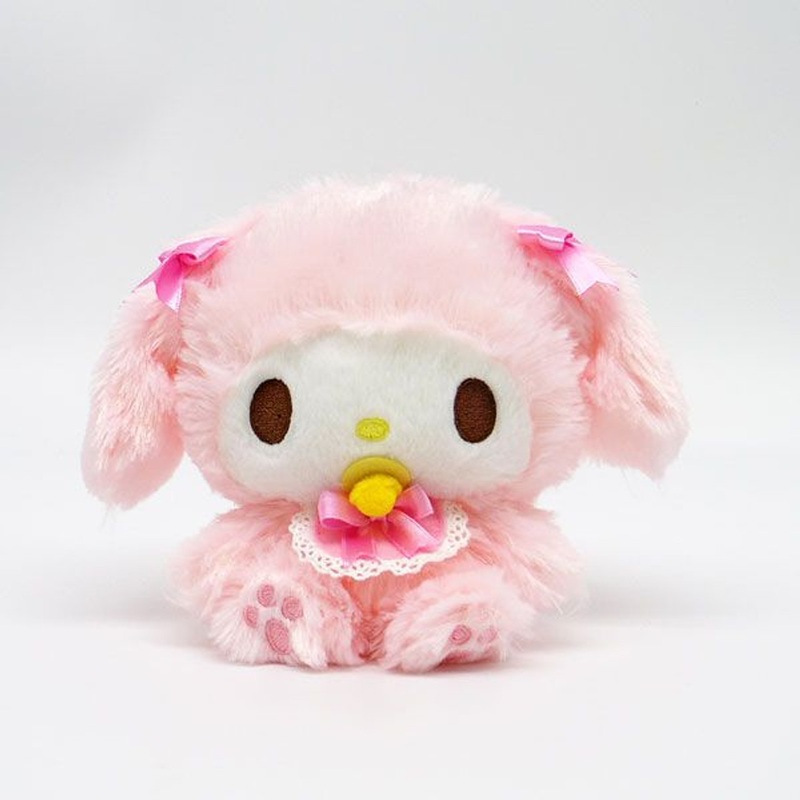 Nakajima Sanrio Fuwakuta Baby Plush Doll My Melody