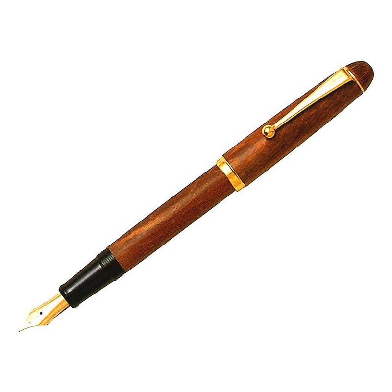 Pilot FK-2000K-M-M Grain (Mokume) Custom Maple Fountain Pen (NIB:M Medium)