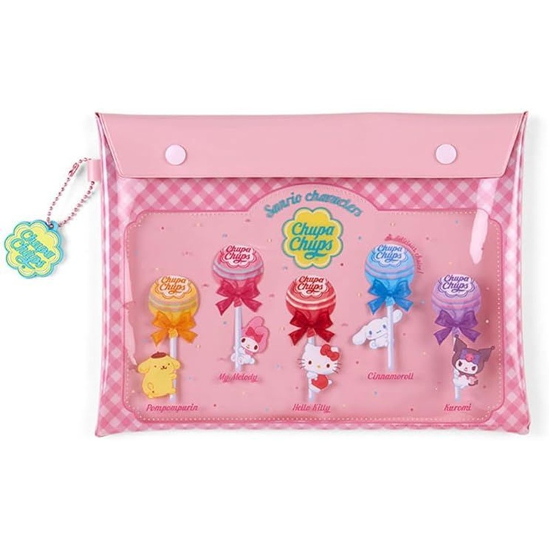 Sanrio Flat Pouch Cinnamoroll (Chupa Chups Collaboration)