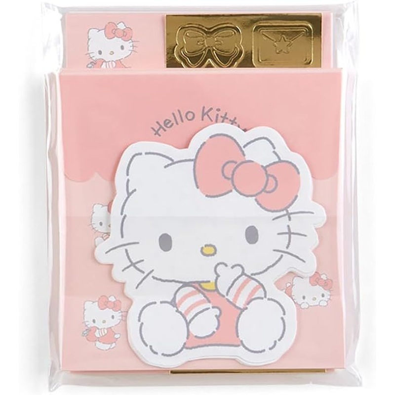 Sanrio Mini Letter Set Hello Kitty (Plushie Design Stationery)
