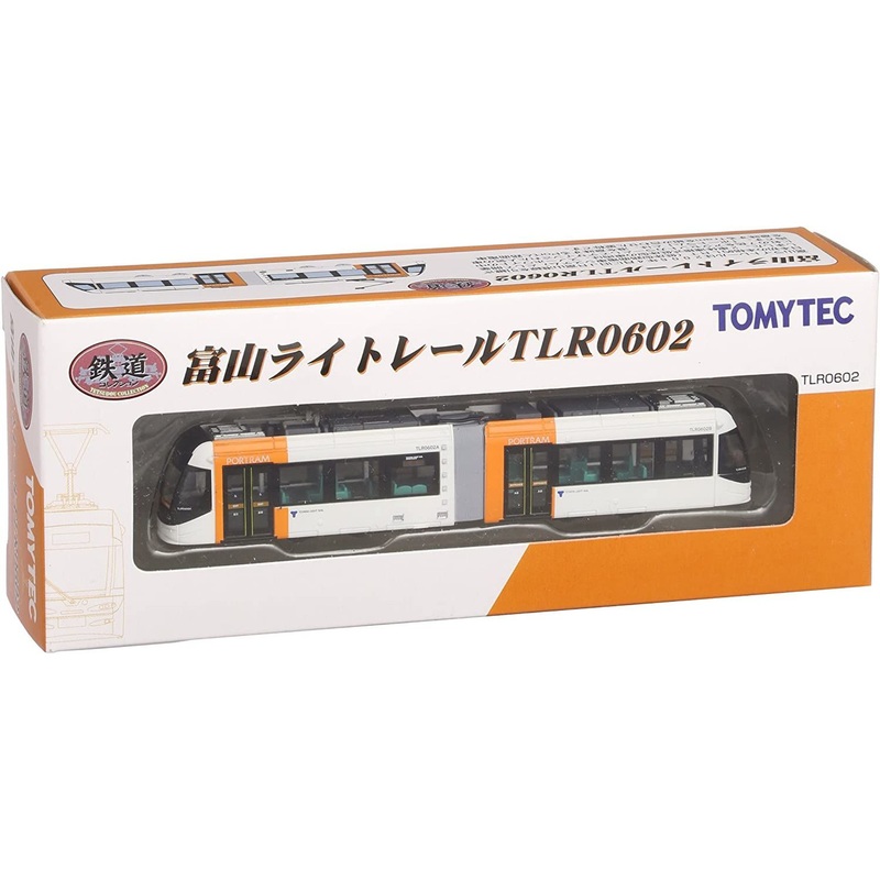 Tomytec Toyama Light Rail TLR0602 (Orange) (N scale)