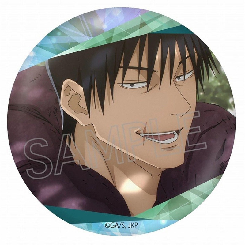 TwinCre Jujutsu Kaisen Sparkling Can Badge Fushiguro Toji
