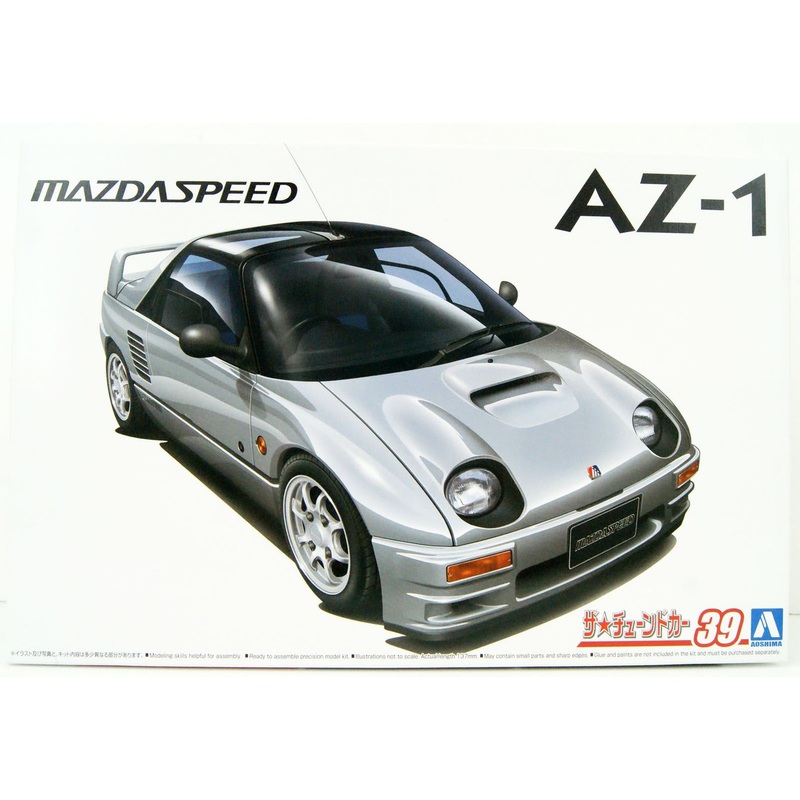 Aoshima The Tuned Car 1/24 Mazdaspeed PG6SA AZ-1 ’92 (Mazda) Plastic Model