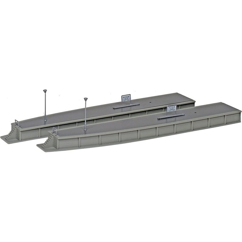 Kato 23-176 Island Platform End C (1 Set) (N scale)