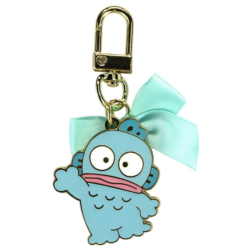 T’s Factory Sanrio Ribbon Metal Keychain Hangyodon