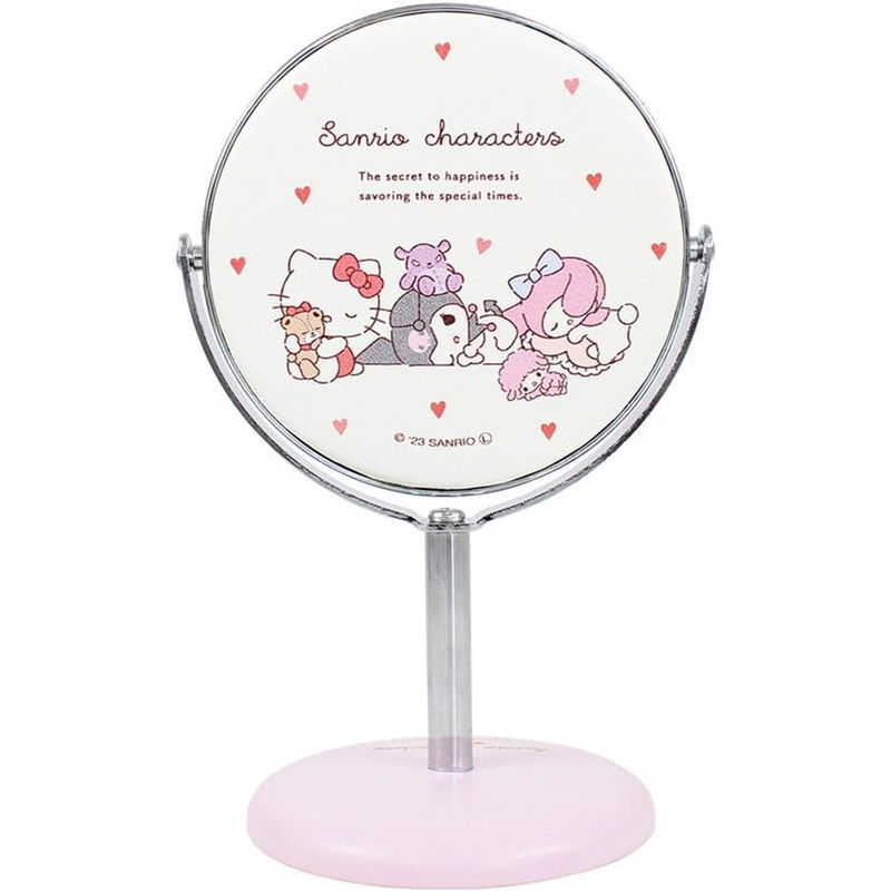 T’s Factory Sanrio Stand Round Mini Mirror Girls Time