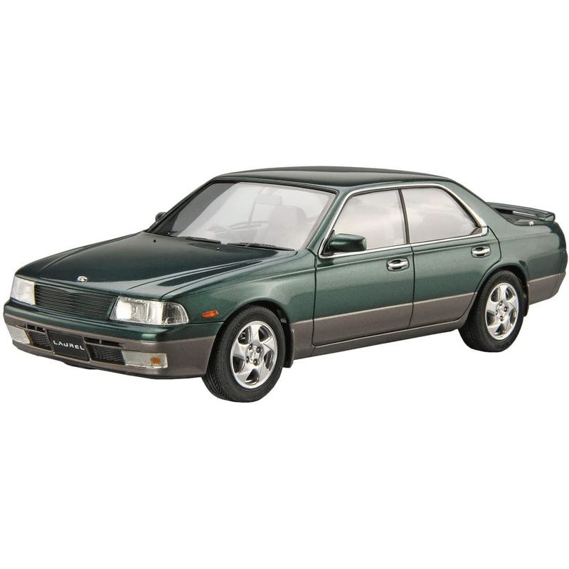 Aoshima The Model Car 1/24 Nissan GC34 Laurel Medalist V/Club S 1993 Plastic Model