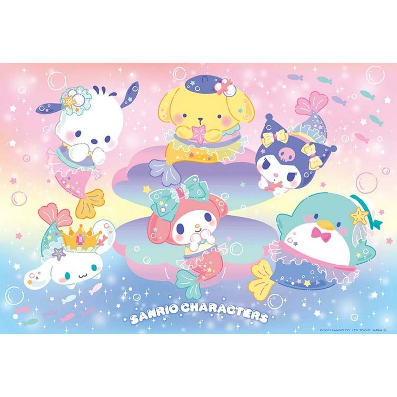 Beverly 150L-003 Jigsaw Puzzle Sanrio Characters – Everybody’s a Mermaid! (150 Pieces)