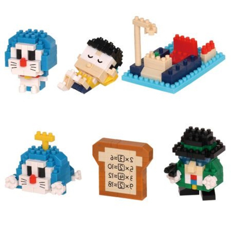 Kawada Nanoblock Mini I’m Doraemon vol.2 1 Box (6 Pcs)