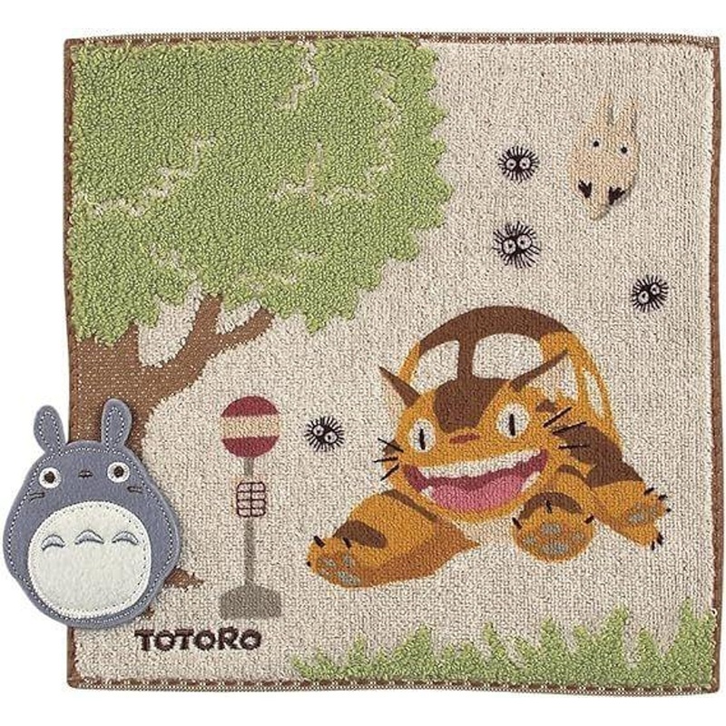 Marushin Studio Ghibli My Neighbor Totoro Mini Towel “Bus Stop”