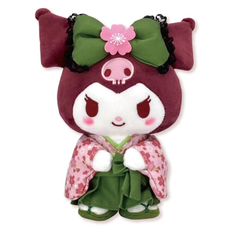 Nakajima Sanrio Plushie Matcha Kimono S Kuromi