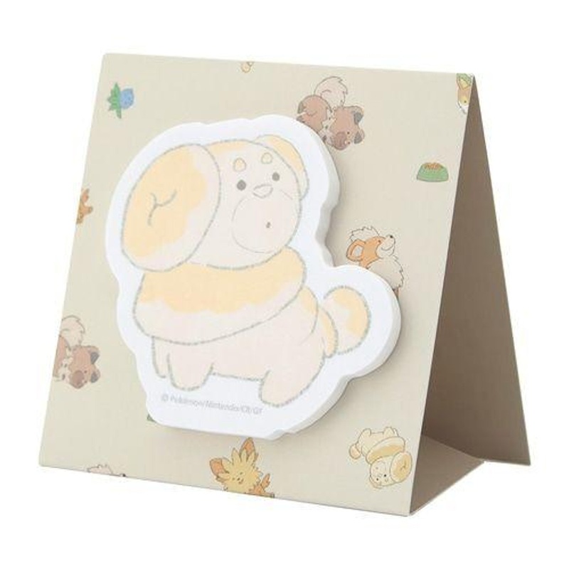 Pokemon Center Original Die-Cut Sticky Notes My Little Bestie Fidough
