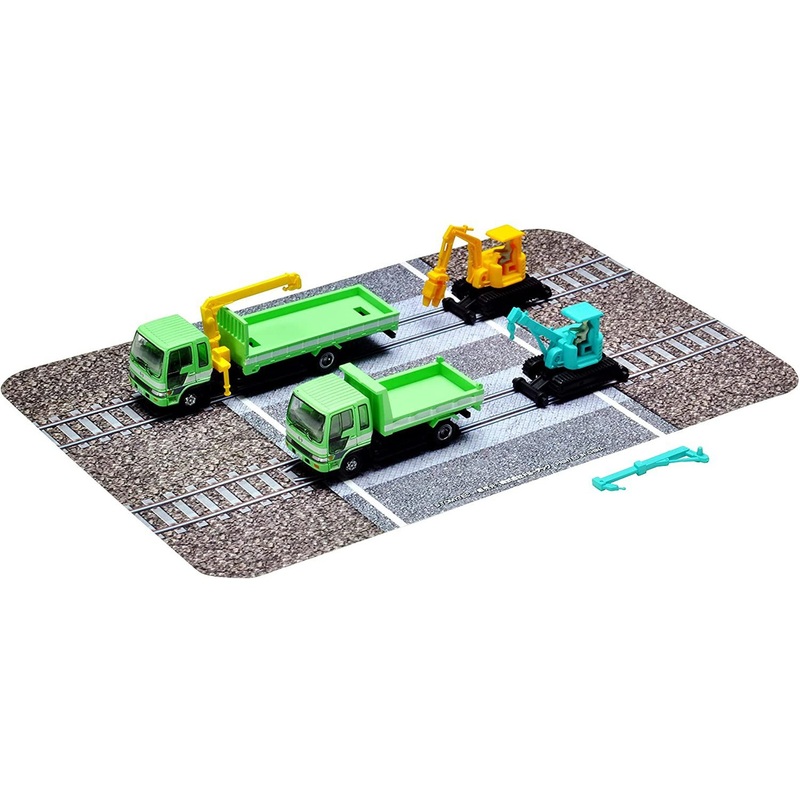 Tomytec Truck Collection Road-Rail Track Maintenance Vehicle Set C (N scale)
