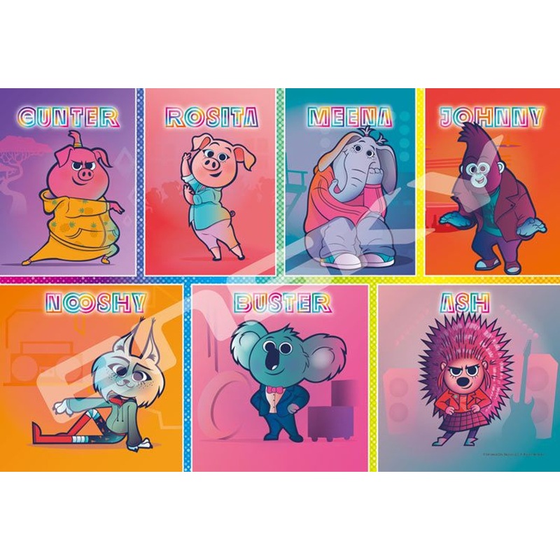 Ensky 300-1946 Jigsaw Puzzle Sing The Performers (300 Pieces)