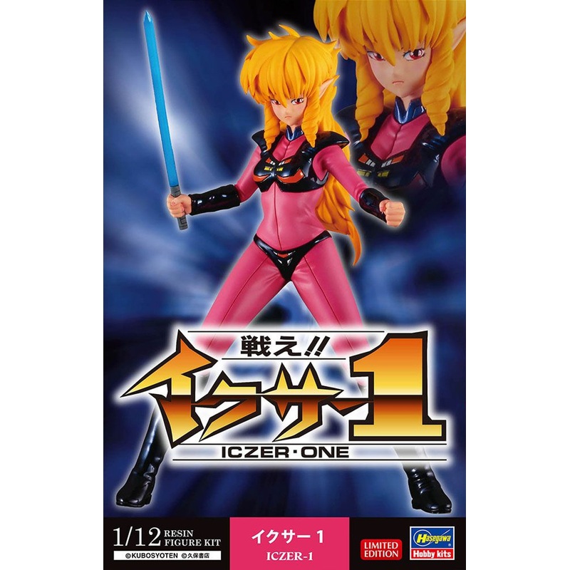Hasegawa 1/12 Iczer One Resin Figure Kit (Fight! Iczer One)