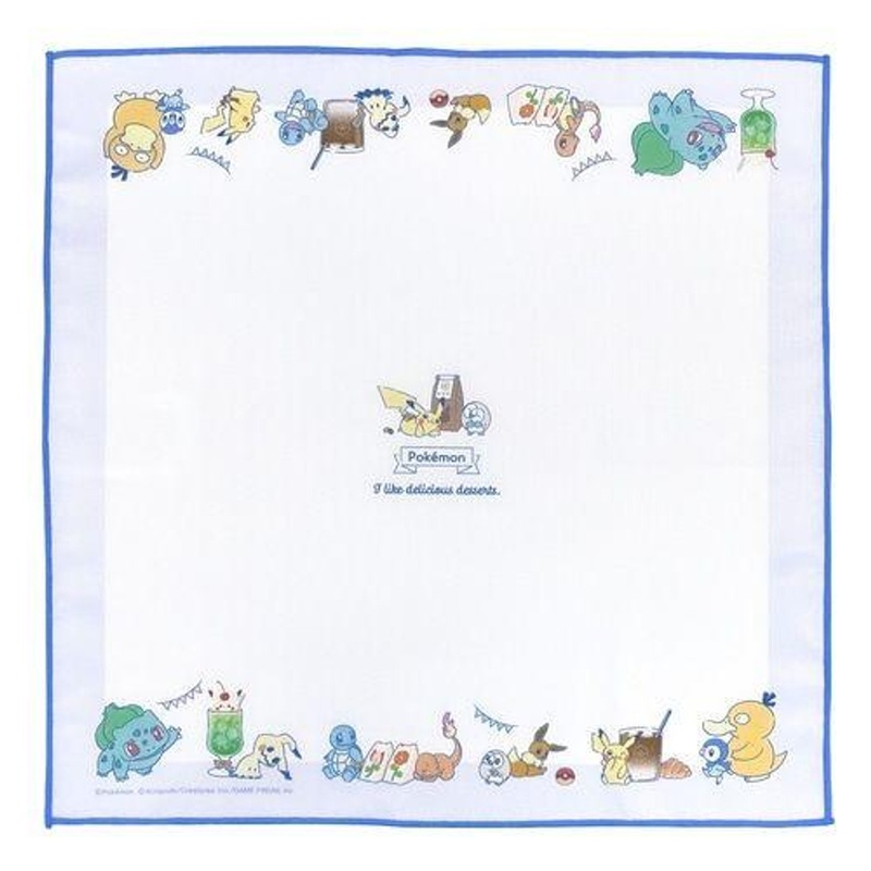 Pokemon Center Original  Lunch Cloth Psyduck (Nakayoshi Sweets)