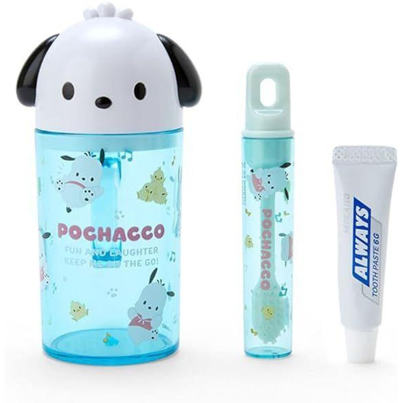Sanrio Toothbrush & Cup Set Pochacco