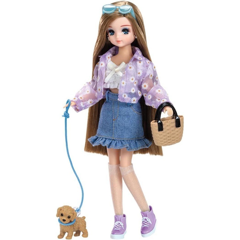 Takara Tomy Licca Doll Tsubasa’s Dress Set Going for a Walk with the Dog