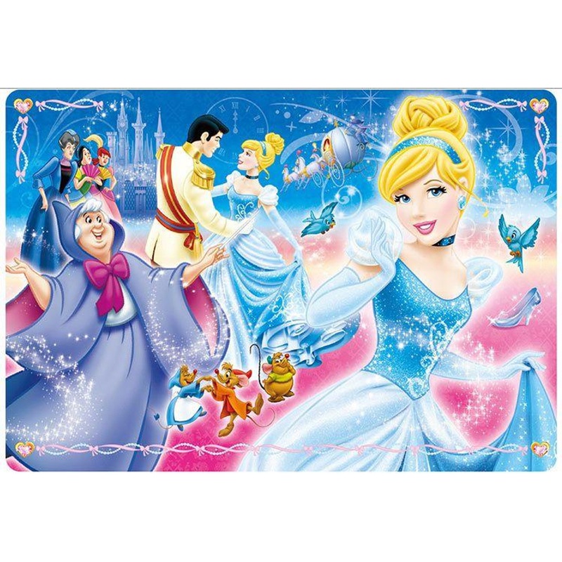 Tenyo DC60-094 Jigsaw Puzzle Disney Lovely Cinderella (60 Pieces) Child Puzzle