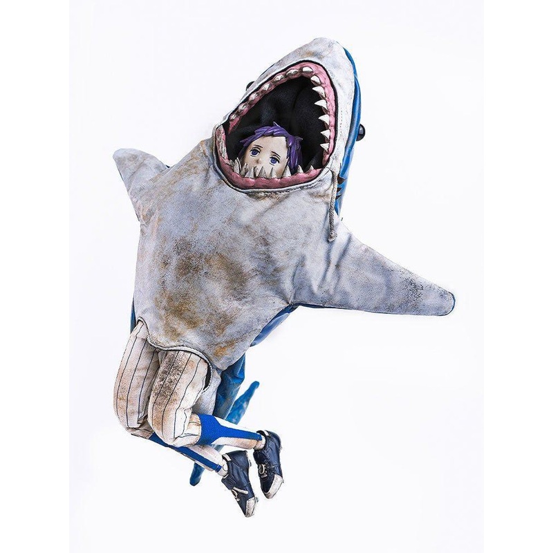 threezero FigZero: Dorohedoro – Ebisu (Peace Sharks Mascot Version) 1/6 Action Figure