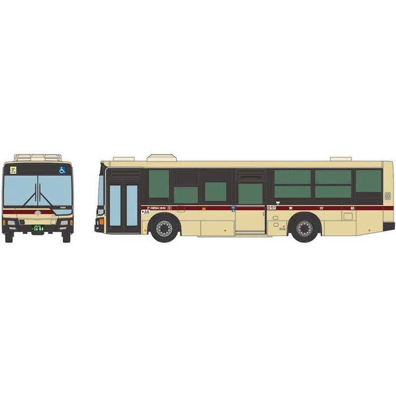 Tomytec The Bus Collection Tokyo Metropolitan Bureau of Transportation Toei Bus 100th Anniversary Toden Color (N scale)