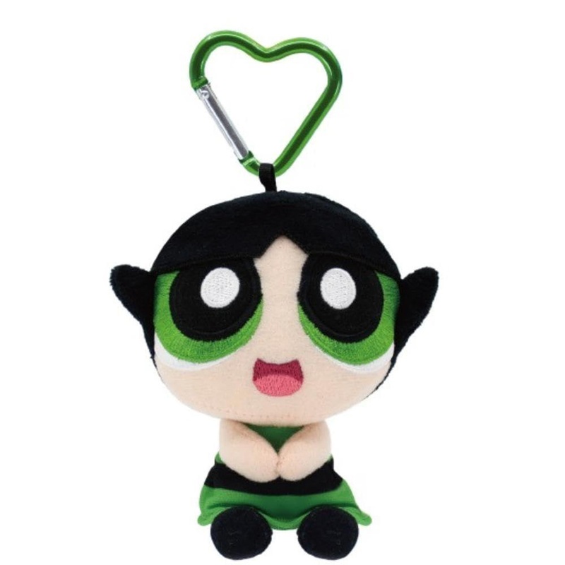 Bandai Powerpuff Girls Carabiner Plush MC Buttercup