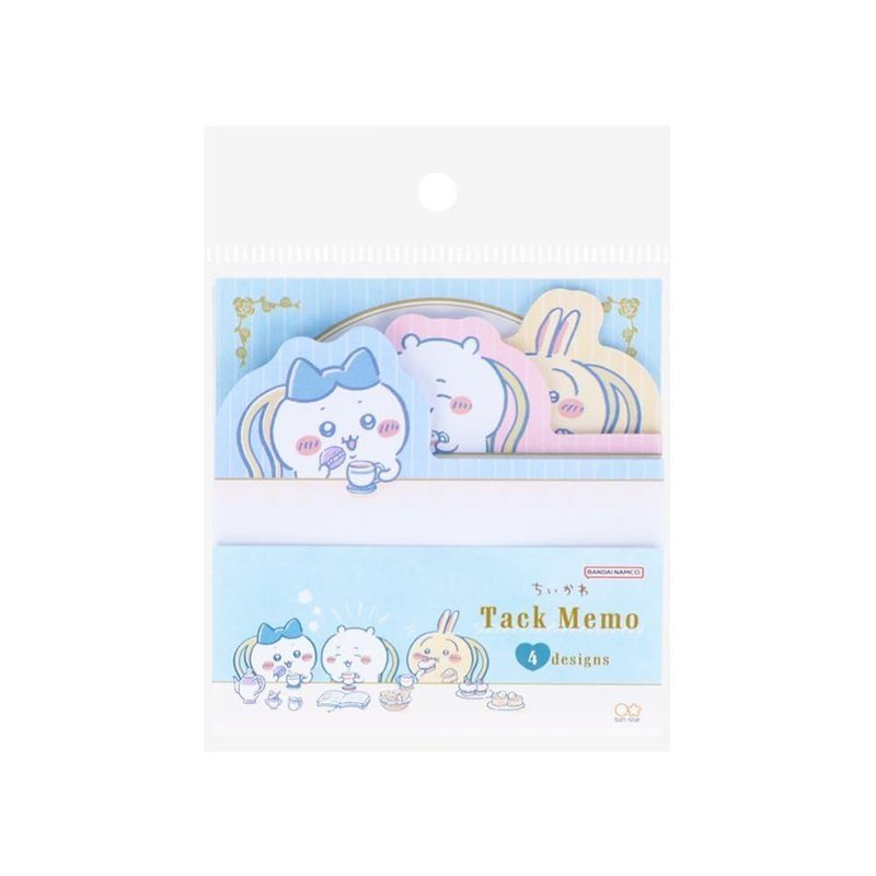 Die-Cut Block Sticky Notes Chiikawa WT Tea Time A