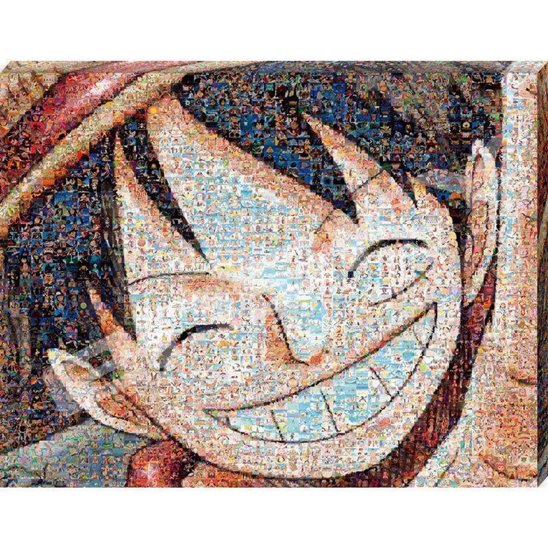 Jigsaw Puzzle One Piece Mosaic Art [Luffy] (One Piece) (366 Pieces)