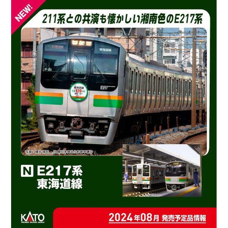 Kato 10-1643 Series E217 Tokaido Line 15 Cars Set (N scale)
