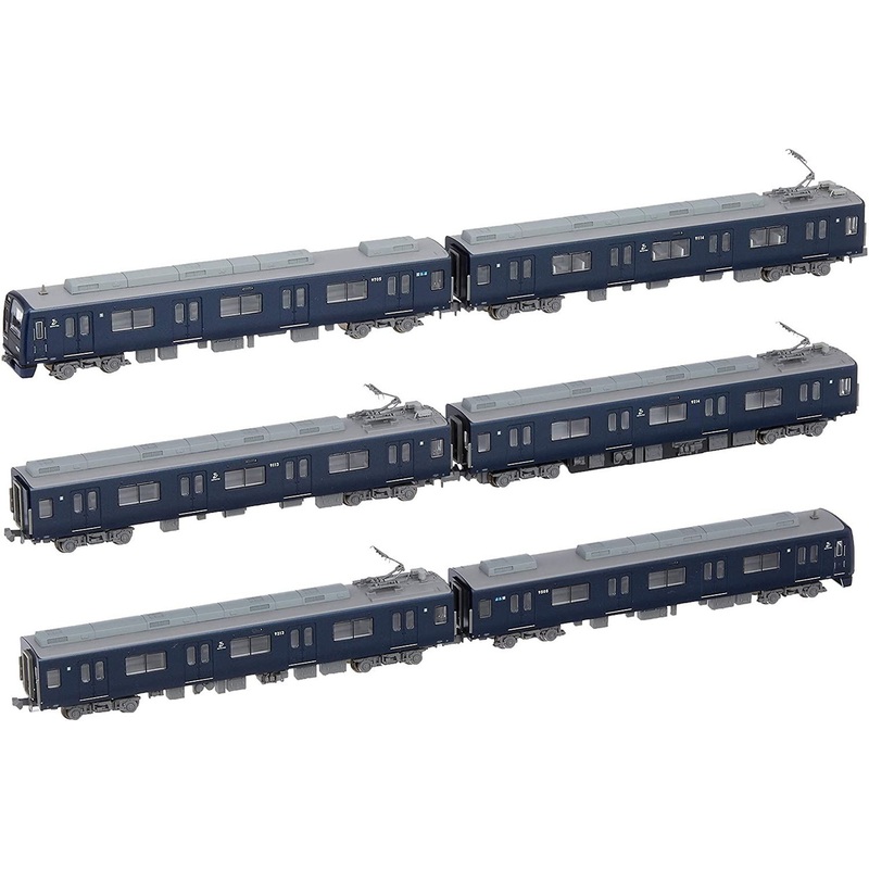 Microace A6244 Sotetsu Series 9000 Renewal Car Single Arm Pantograph 6 Cars Set (N Scale)