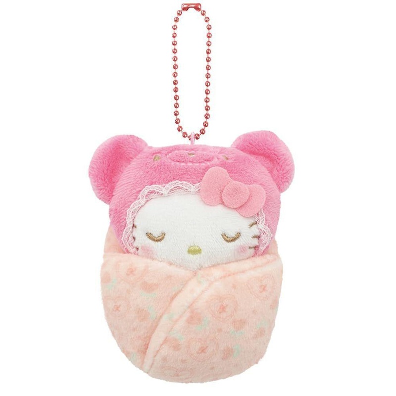 OST Sanrio C Swaddle Mascot Ratekuma Hello Kitty