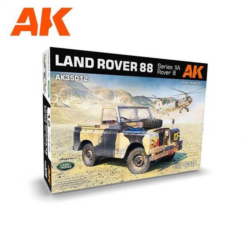 Platz 1/35 Land Rover 88 Series IIA Desert Fighter Plastic Model