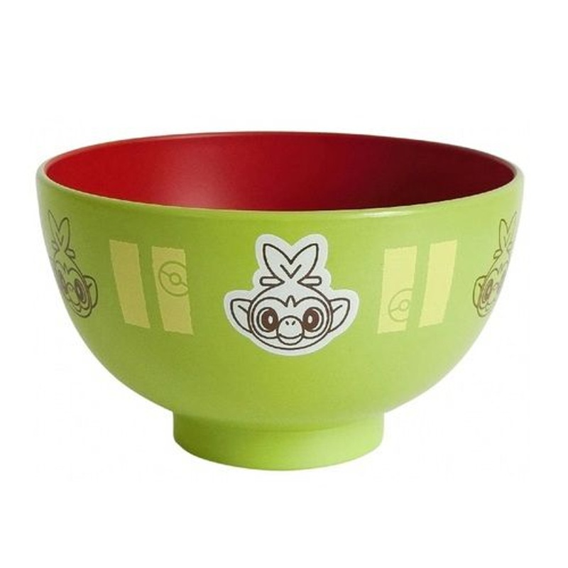 Pokemon Center Grookey Face Soup Bowl (M)