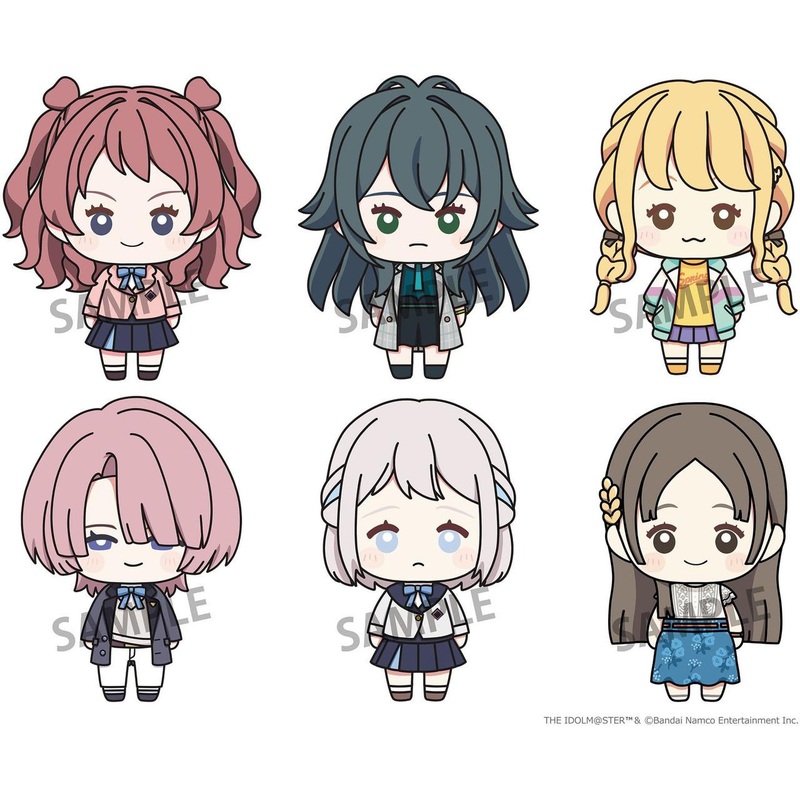 Proof Nyokinto: Gakuen iDOLM@STER Mascot Figure Collection Vol.1 6Pack BOX
