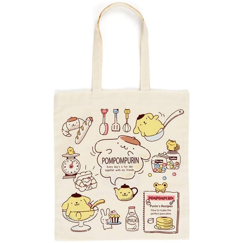 Sanrio Pom Pom Purin Cotton Tote Bag