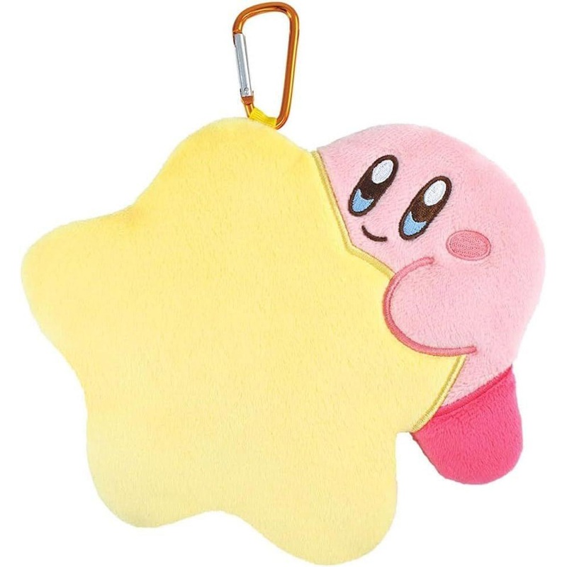 T’s Factory Kirby Star Die-Cut Flat Pouch Warp Star