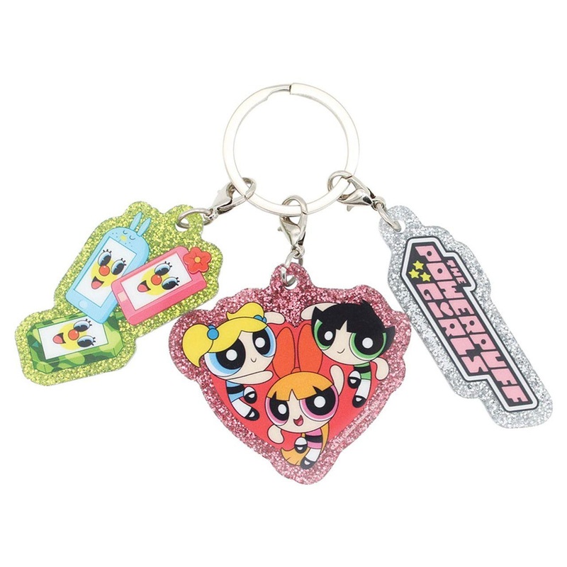 T’s Factory Powerpuff Girls Three Charm Key Holder Mobile