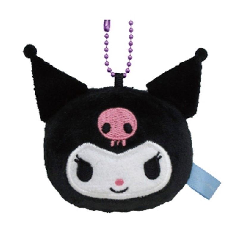 Unique730 Sanrio Characters Mochimunyu Mascot Holder Kuromi