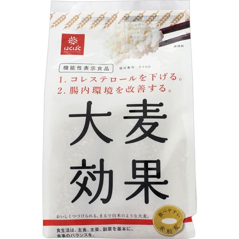 Hakubaku Big Barley (For Cooking With Rice) 60G X 6