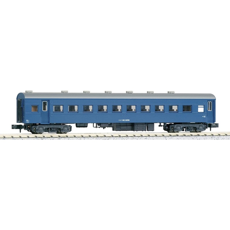 Kato 5134-2 Passenger Car SUHAFU 42 (Blue) (N scale)